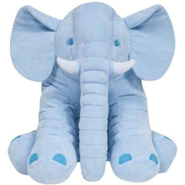 Imagem de Almofada Elefante Gigante - Buba - Azul