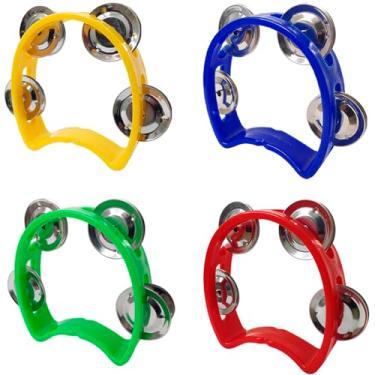 Imagem de Kit 4 Pandeiros Meia Lua Infantil New York