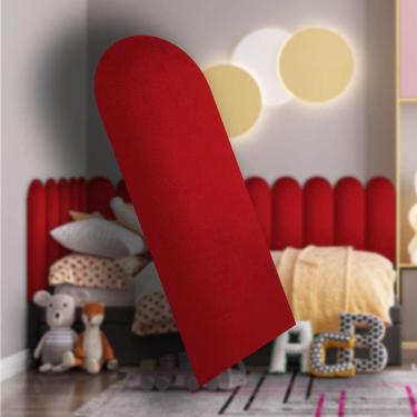 Imagem de KIT 14 Placas Cabeceira Nuvem Estofada Para Cama Box - Módulo 20 Cm x 60 Cm