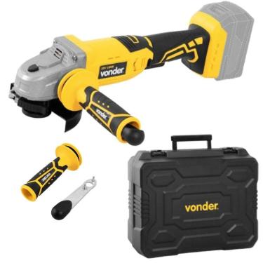 Imagem de Esmerilhadeira Angular 18V 4.1/2 POL sem Bateria e Carregador VONDER