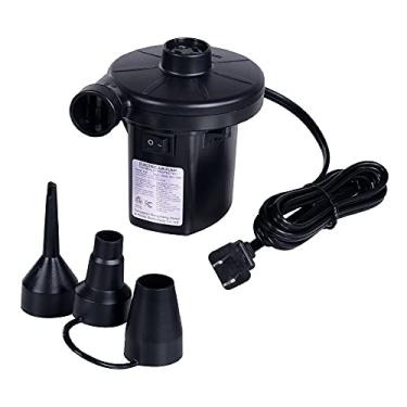 Imagem de Bomba de ar elétrica, bomba de ar portátil de enchimento rápido para sofá inflável, colchão de ar, anel de natação, brinquedos infláveis de piscina