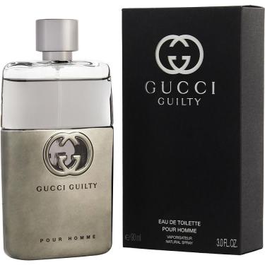 Imagem de Perfume Masculino Gucci Guilty Pour Homme Gucci Eau De Toilette Spray 90 Ml (Nova Embalagem)