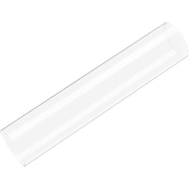 Imagem de BOXONLY Tubo redondo rígido de acrílico transparente de 65 x 61 x 305 mm, para aquário, artesanato, tubo de iluminação, 1 peça