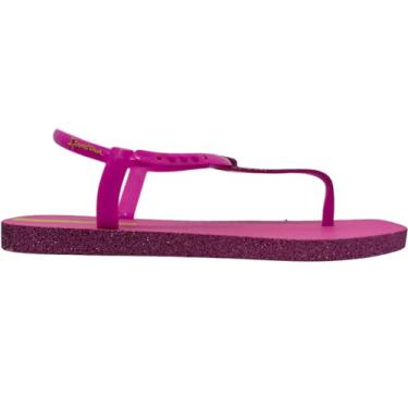 Imagem de Sandália Rasteira Feminina Casual Dia a Dia Class Edge Glow Ipanema 27168