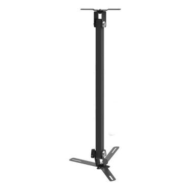 Imagem de Suporte Projetor Datashow Teto Braço 60 Cm - Branco - Multiforma
