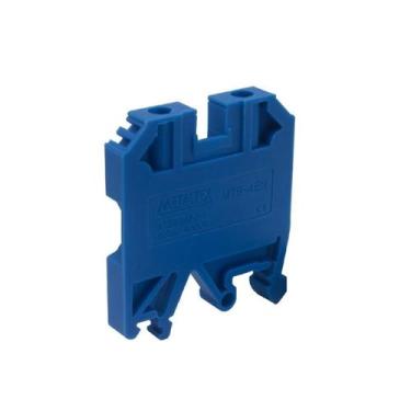 Imagem de Borne Neutro Azul 4.0mm Mtb4en-Az Conector De Passagem - METALTEX, Azu
