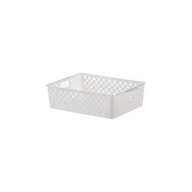 Imagem de Cesto Org.Quadratta 27X21 891 Brco - paramount plasticos