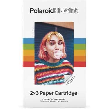 Imagem de Papel Polaroid Hi-print  Cartucho De Papel 2 X 3 (20 Folhas) Cartucho 