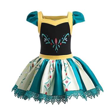 Imagem de Dressy Daisy Collant de balé, vestido tutu para meninas, bailarina, fantasia de dança, roupa de dança com saia de tule, Estilo I (apenas vestido), 18-24 Meses