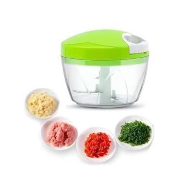 Imagem de Mini Processador de Alimentos Manual 3 Lâminas - Eu.preciso.com RJ
