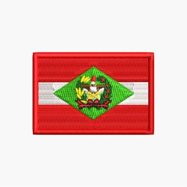 Imagem de Bandeira do Estado de Santa Catarina - Talles Bordados