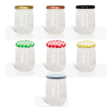 Imagem de Pote de Vidro Conserva 150ml 9x5cm - Rizzo Embalagens - La Bela Essenc