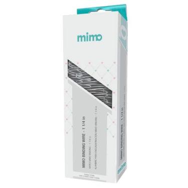 Imagem de Wire-o para Encadernadora Mimo Binding - Prata - 1 1/4 in - 12 Unids