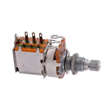 Imagem de Potenciômetro Alpha Push Pull Chave Dpdt A500K