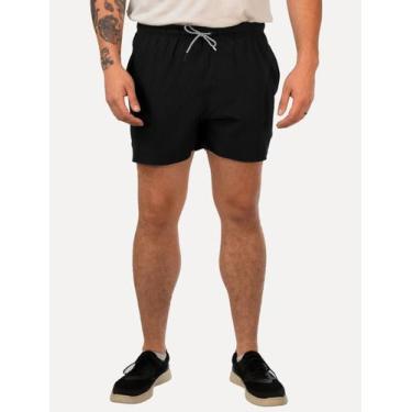 Imagem de Short Reserva Masculino D'Água Beachwear Liso Basico Lateral Preto, P