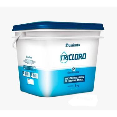 Imagem de Tricloro Dominance 200 Desinfetante 3kg Dominus, 3kg