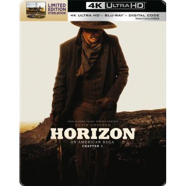 Imagem de Horizon: An American Saga Chapter 1 - Limited Edition Steelbook (4K Ultra HD + Blu-ray + Digital) [4K UHD]