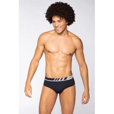 Imagem de Kit 2 Cuecas Masculina Slip Lupo Microfibra Adulto Sem Costura Origina