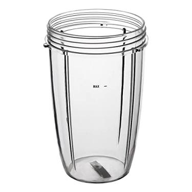 Imagem de Copos de peças de substituição da Joyparts para NutriBullet 600W e 900W 1200W, Clear, 24oz