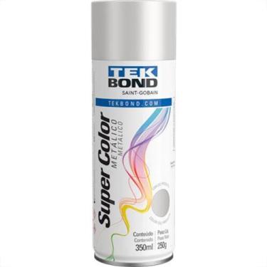 Imagem de Tek Spray Metalico Prata 350Ml - TEK BOND TINTAS
