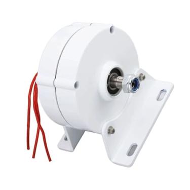 Imagem de 24v,HYZHANHONG Alternador trifásico de 6000 W, gerador de motor elétrico de ímã permanente sem engrenagens de baixa velocidade para vento vertical horizontal 12 V