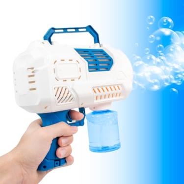 Imagem de Canhão Bolha De Sabão Elétrico USB Recarregável Água Verão (Azul) Premium