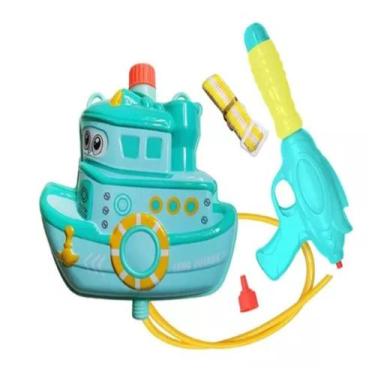 Imagem de Lançador de Água Com Mochila Barco Pistola Refrescante Diversão - ARTB
