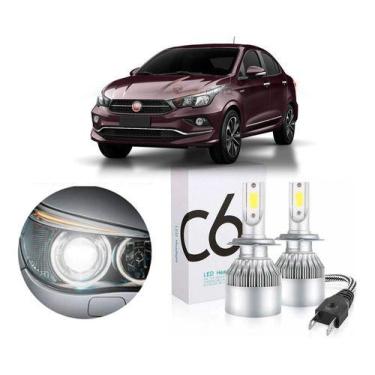 Imagem de Lampada Farol Leds Super Branca Baixo e Alto Cronos 2018 2019 2020 202