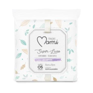 Imagem de Fralda Super Luxo Mami Dupla Camada C/ Bainha 05 Un Papi - PAPI MAMI