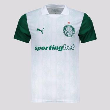 Imagem de Camisa Puma Palmeiras II 2025 Patch Libertadores, M