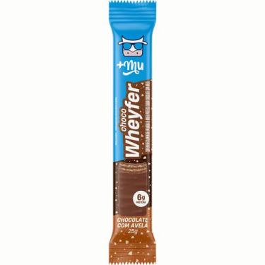 Imagem de CHOCO WHEYFER SABOR CHOCOLATE COM AVELA 25g +MU - MAISMU