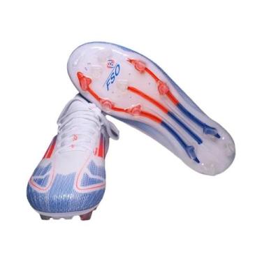 Imagem de Sapatos De Futebol Ultraleves Rosa Masculinos H-F50 TF FG Tênis De Tre