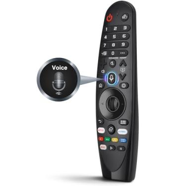 Imagem de Controle remoto Voice Magic para substituição de controle remoto LG-Smart-TV, AKB75855501 AN-MR20GA MR19BA MR18BA MR650A com reconhecimento de voz e função de ponteiro