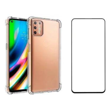 Imagem de Capa Capinha Para Moto G9 Plus + Pelicula Vidro 3d - Universo