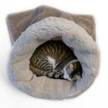 Imagem de Cama para pet toca Para Gatos Saco De Dormir Pelúcia Dupla Conf. taman
