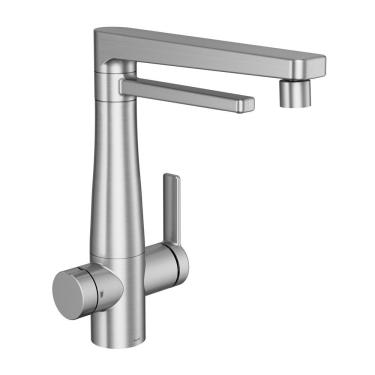 Imagem de Torneira Nova Docol Vitalis 15793bh Com Filtro De Bancada Inox Escovado