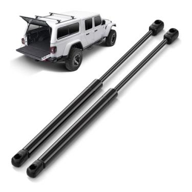 Imagem de ARANA Amortecedores de janela traseira para Jeep Wrangler TJ 1997-2006, AVM 16403 Suportes de elevação de vidro traseiro para Wrangler com parte superior rígida, OEM de substituição 55076310AD