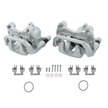 Imagem de Thomletha Pinça de freio a disco traseira esquerda e direita com suporte de substituição para Mazda CX-5 2016 2017-2023 197431 197430