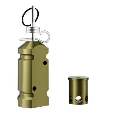 Imagem de Jimtyee Alarme De Viagem Perímetro, Dispositivo Acampamento Com Fio Calibre 12 E Adaptador 0,22, Sistema Segurança Alerta Precoce Para Propriedade