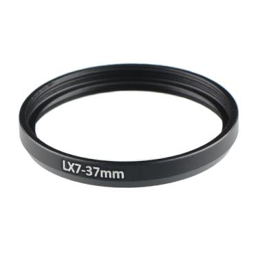 Imagem de Keabroir Anel adaptador de filtro de lente de 37 mm conversor de metal compatível com Lumix DMC-LX7 para filtro de 37 mm, tampa de lente, lente grande-angular, lente teleobjetiva, lentes macro e