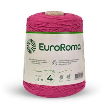 Imagem de Barbante euroroma colorido 4/4 cor 550 pink unidade - EUROFIOS