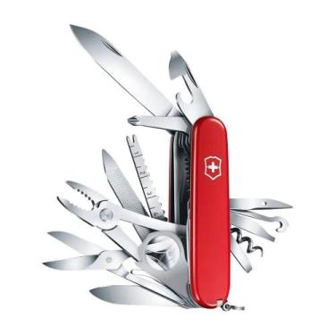 Imagem de Canivete Inox Multifunção Swisschamp Vermelho 33 Funções - Victorinox