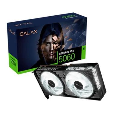 Imagem de Placa de Vídeo Galax GeForce RTX 5060 1-Click OC NVIDIA GeForce, 8GB, 