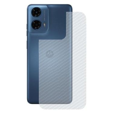 Imagem de Película para Motorola Moto G24 Power - Traseira de Fibra de Carbono -
