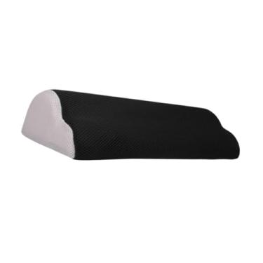 Imagem de IEUDNS Apoio para os pés sob a mesa no trabalho Apoio para os pés sob a mesa Conforto Descanso ergonômico para as pernas Almofada para de escritório para, Preto