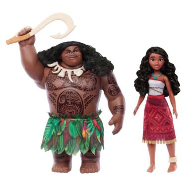 Imagem de Bonecas - Disney Moana e Maui - JDD42 MATTEL