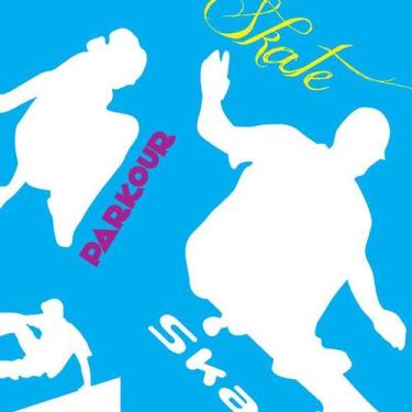 Imagem de Papel de Parede Adesivo Casual Skate - 177 - Multimpressão