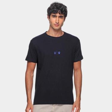 Imagem de Camiseta Osklen Vintage Inspired Masculino, Preto, M