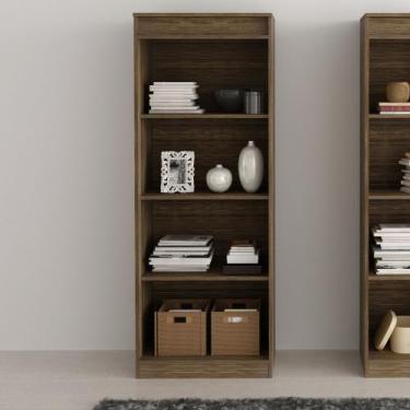 Imagem de Estante Organizadora para Escritório 60cm ME4150 Tecnomóbili, Nogal