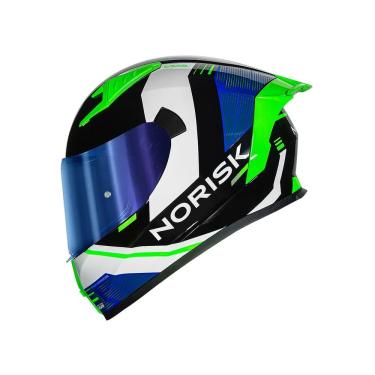Imagem de Capacete Norisk Flow Run Black / White Viseira Extra (60)